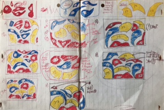 'Play-Doh Cut-Outs Sketches' GAIA Logo Designs 5